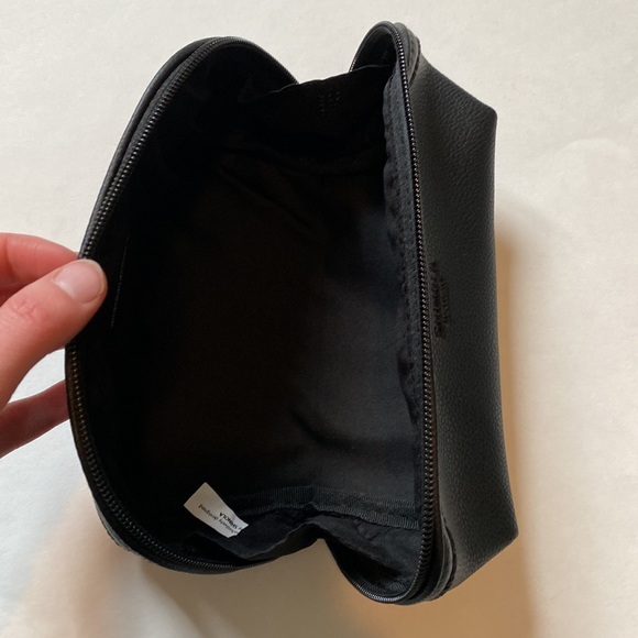 Shinola Black Leather Cosmetic Bag - Picture 7 of 10